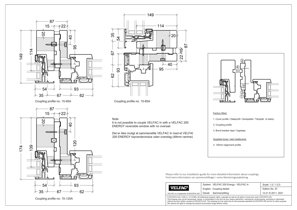 VELFAC Product Database Windows and doors